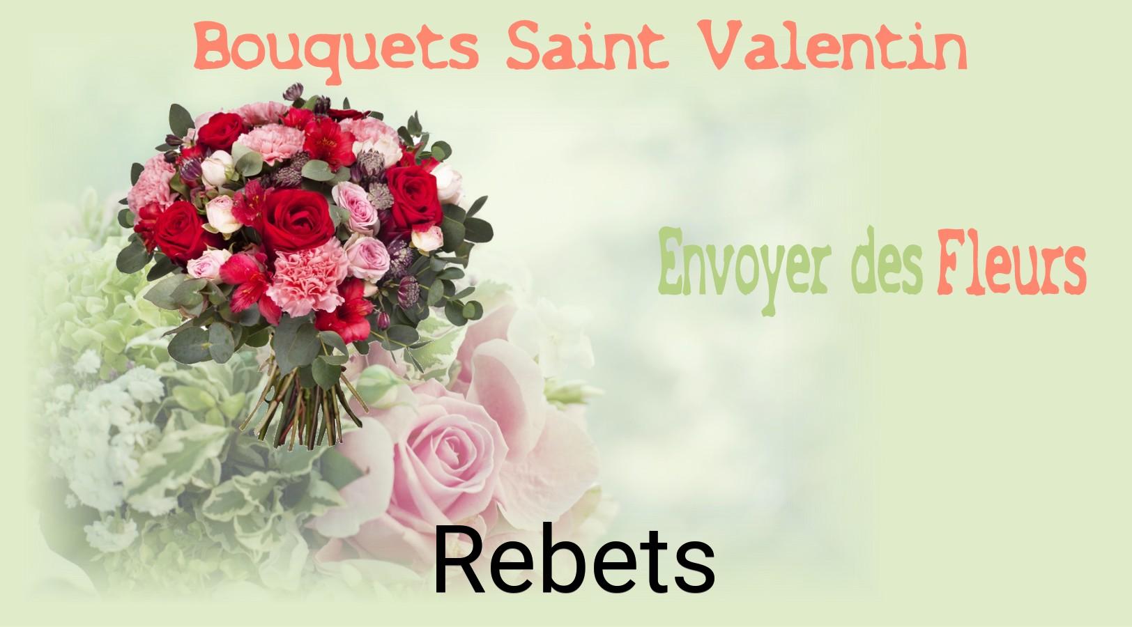 Roses de Saint-Valentin livrées à Rebets